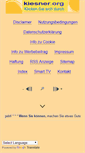 Mobile Screenshot of kiesner.org